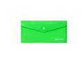Document holder bag, DL, PP, snap, PANTA PLAST, neon green